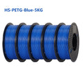 KINGROON 5/10KG Hyper PETG Filament, High Speed 3D Printer Filament,1kg/Spool (2.2lbs), 3D Printer Filament Good Toughness Non-Toxic