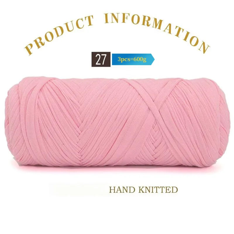 Yarn, Fabric Strip for Crochet Bags, Slippers, Hats, Cushions & Baskets