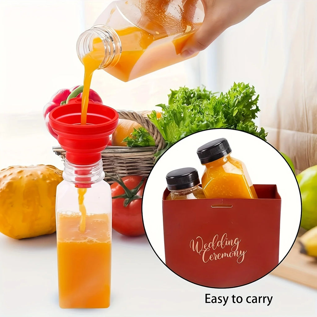 Bottles Empty Clear Plastic Bulk Containers 10 Pack