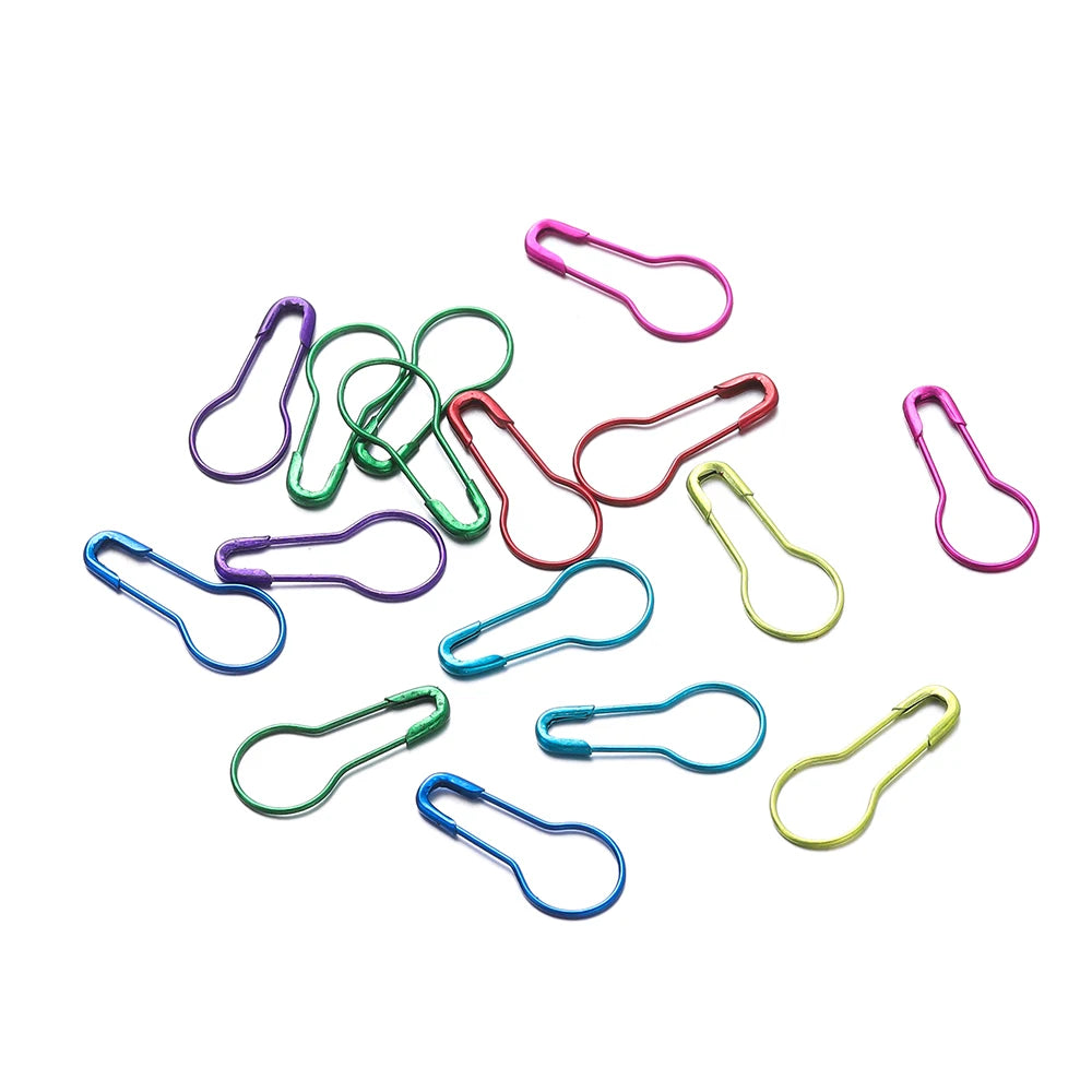 Safety Pins Colorful Gourd Shape Paper Clip Sewing Tools Metal Craft Supplies