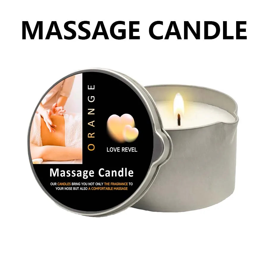 Massage Candles EVODUCK Pour Spout Tins Jasmine Lavender Rose Fragrances