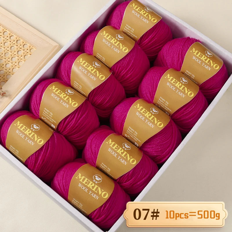Yarn, Medium-Fine for Hand Knitting Sweaters, Scarves & Winter Hats
