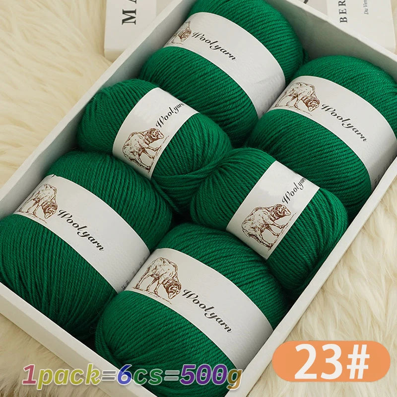 Yarn, Solid Color for Handmade Scarves, Sweaters, Gloves & Winter Hats