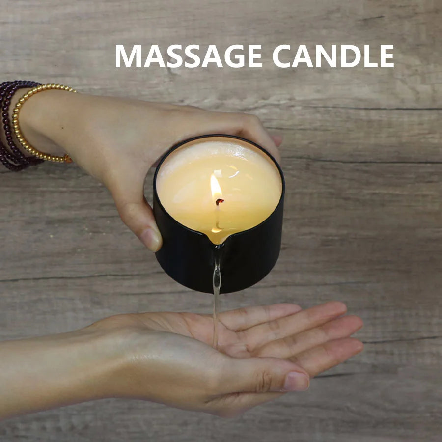 Massage Candles EVODUCK Jasmine Gardenia Lavender Floral Woody Fragrances