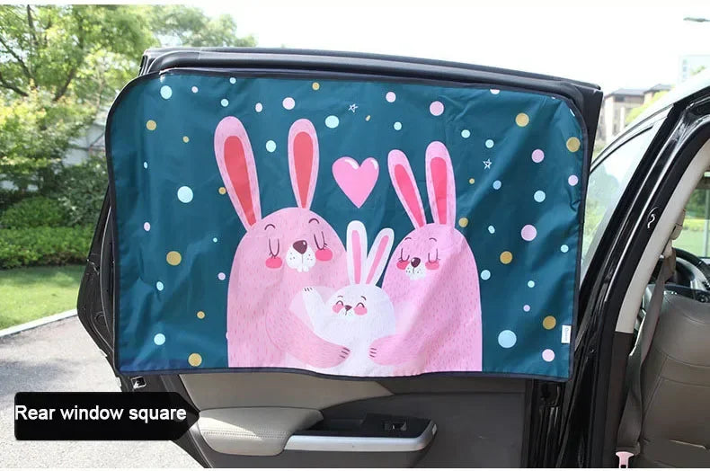 Cartoon Universal Side Window Sunshade Car Sun Shade UV Protector