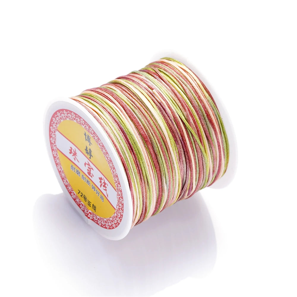 Nylon Beading Cord Chinese Knot Tassel Thread Roll DIY Jewelry Making