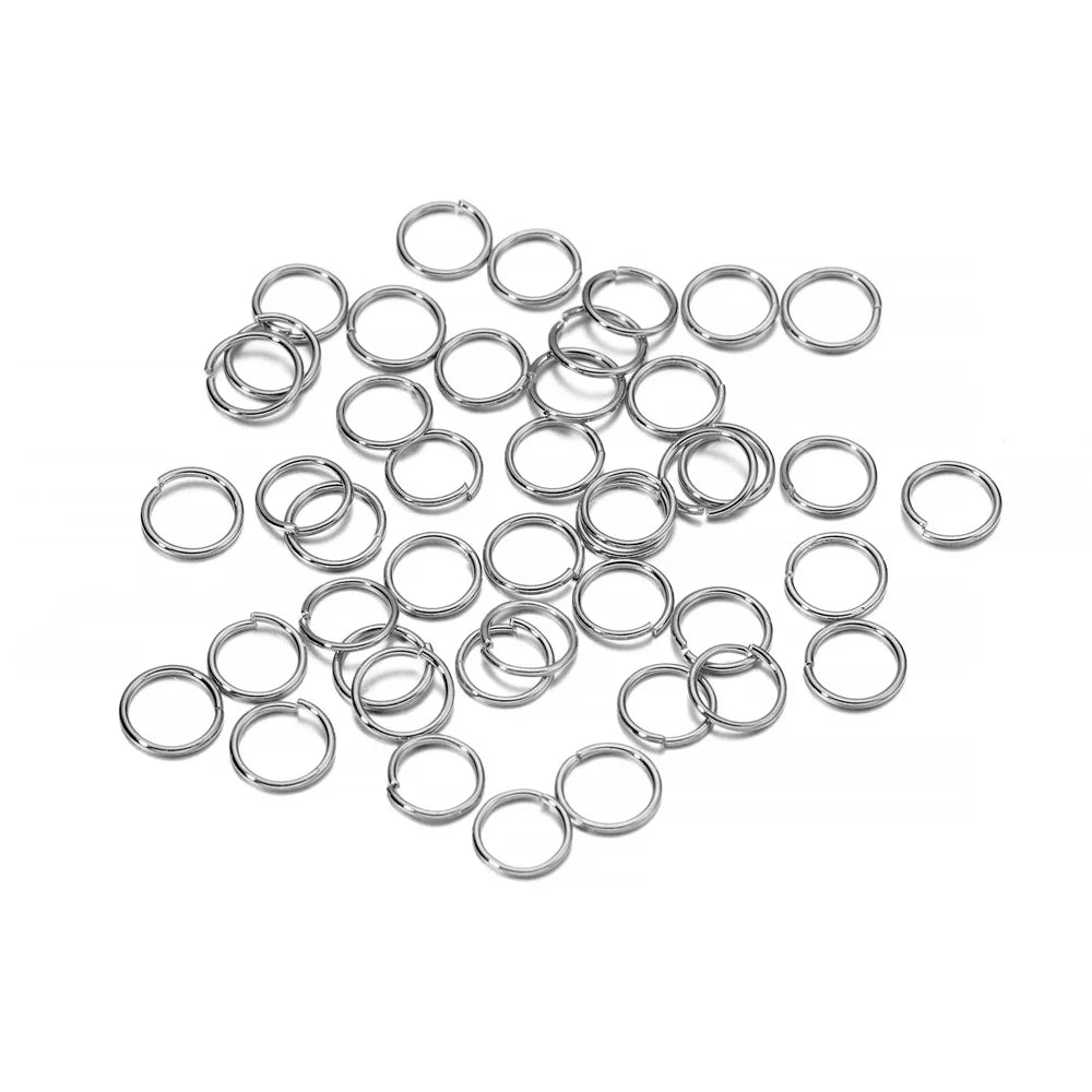 Jump Rings Open Single Loops Split Necklace Bracelet DIY Jewelry Making