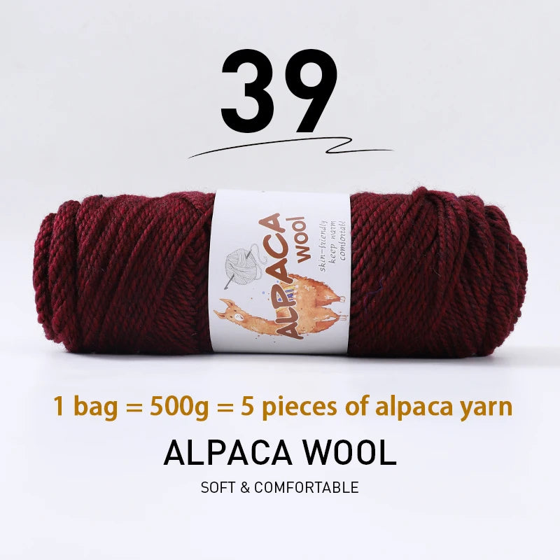 Yarn, Thick for Hand Knitting Coats, Sweaters, Gloves & Cozy Accessories
