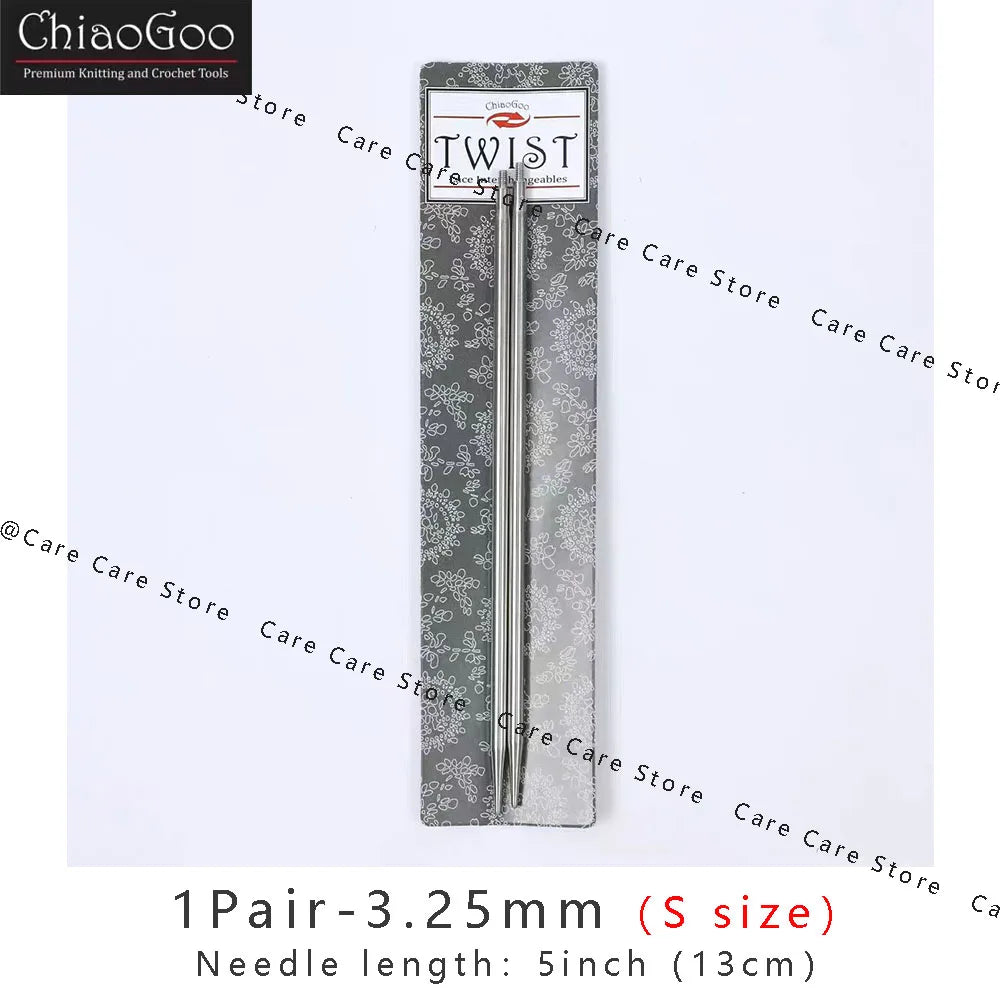 Knitting Needle Tips, ChiaoGoo TWIST Lace for Interchangeable Yarn Crafts