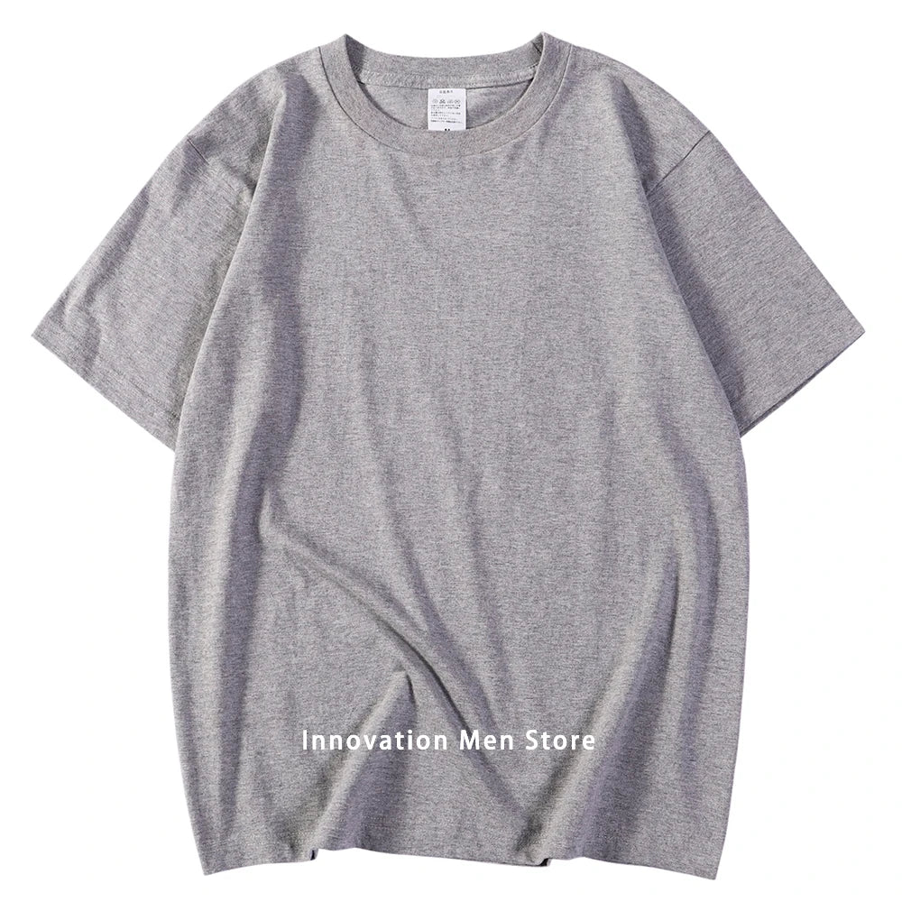 T-Shirt Unisex Cotton Solid Color Oversized Basic Tee 14 Vibrant Colors