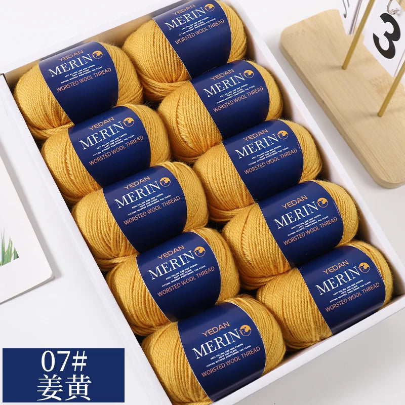 Yarn, Fine for Hand Knitting Sweaters, Scarves, Hats & Winter Accessories