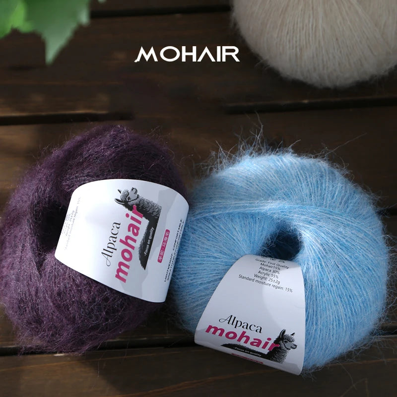 Yarn, Long-Pile Texture for Knitting Gloves, Hair Ties & Creative Crafts