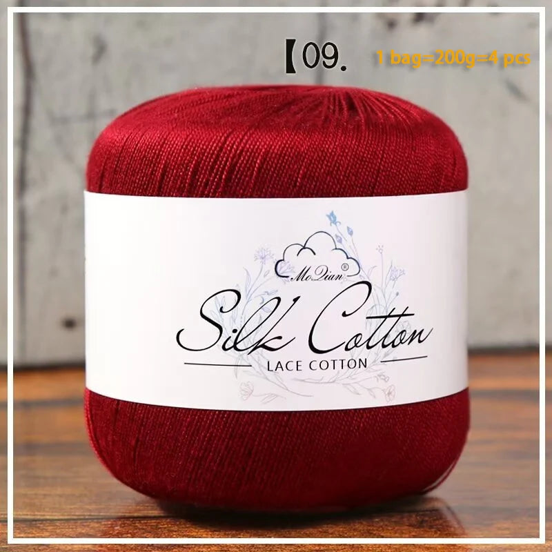 Yarn, Fine for Crochet Shawls, Openwork Sweaters, Summer Hats & Knitwear