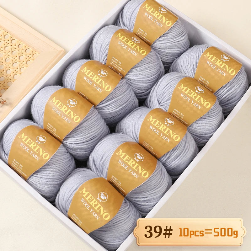 Yarn, Medium-Fine for Hand Knitting Sweaters, Scarves & Winter Hats