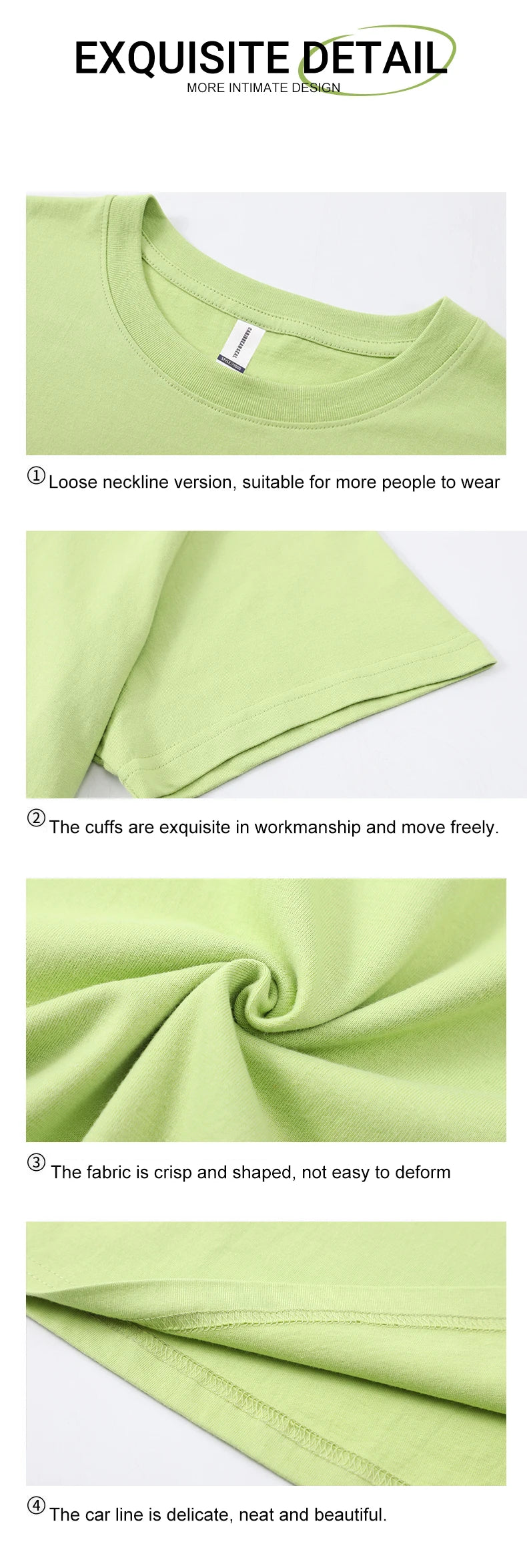 T-Shirt Unisex Cotton Solid Color Oversized Basic Tee 14 Vibrant Colors