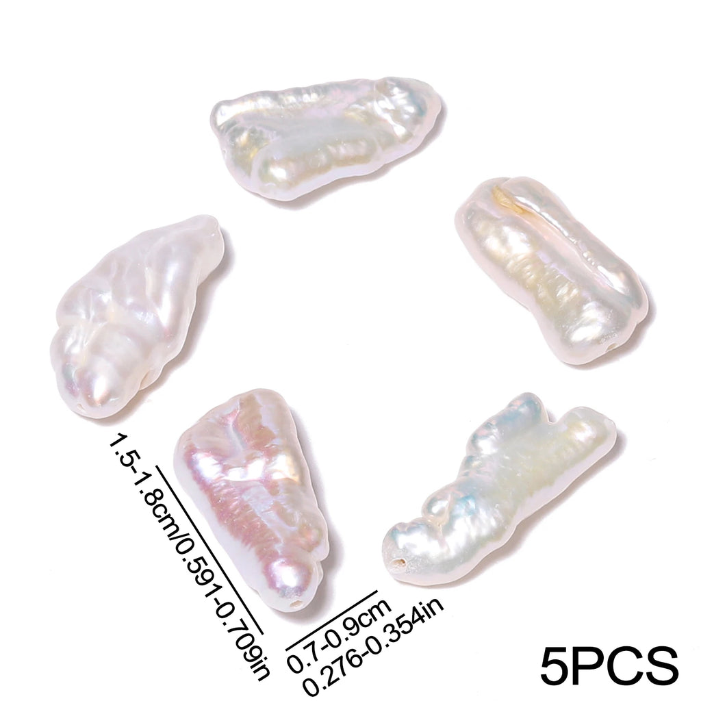 Pearl Beads Baroque-Style Irregular Mixed Shapes for DIY Jewelry Making