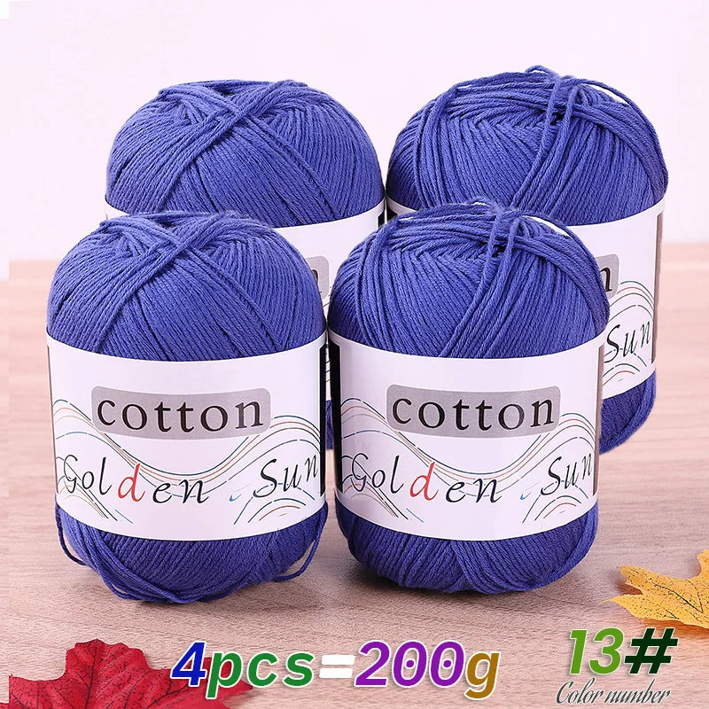 Yarn, Medium-Fine for Crochet Sweaters, Vests, Hats & Small Blankets