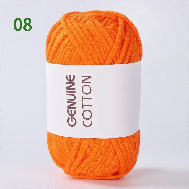 Yarn, Hollow Cord for Crochet Shoes, Scarves, Bags, Hats & Blanket Crafts
