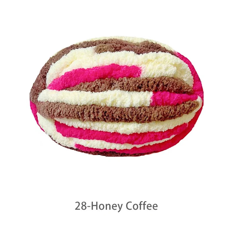 Yarn, Extra-Thick Chenille for Blankets, Cushions, Pet Beds & Cozy Crafts