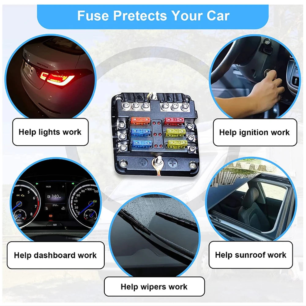 Standard Car Fuses RH100 2A Premium Quality Replacement Accessory