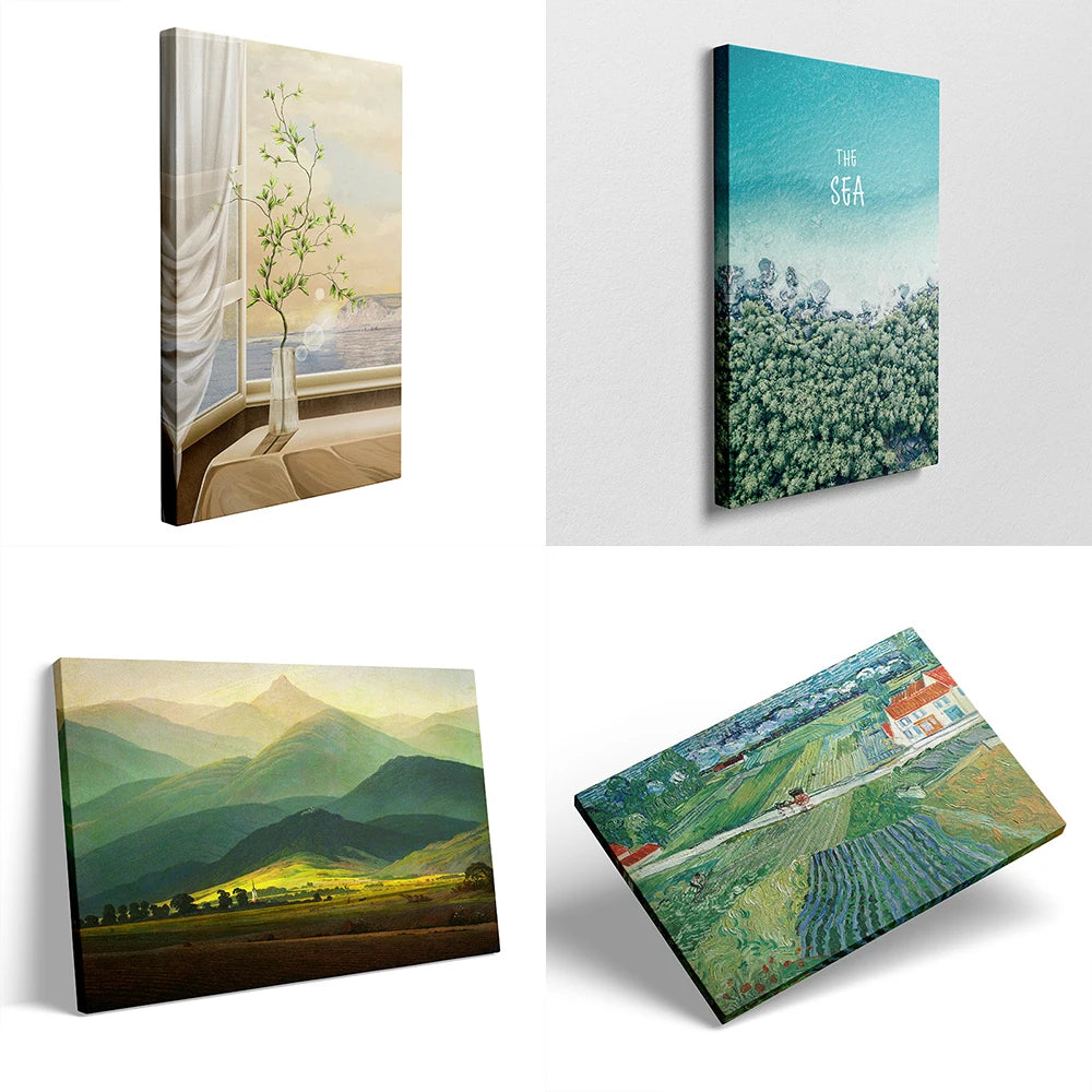 Canvas Stretcher Bar Frames 3-Pack Wood Pine Diamond Painting Wall Art