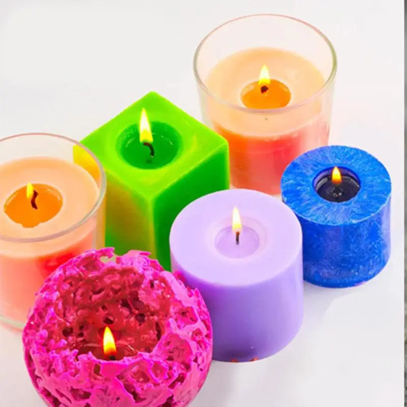 5ML Candle Wax Pigment Colorant Non-Toxic Soy Candle Wax Pigment Liquid Dye Soy Wax DIY Soap Dyes Candle Making Supplies