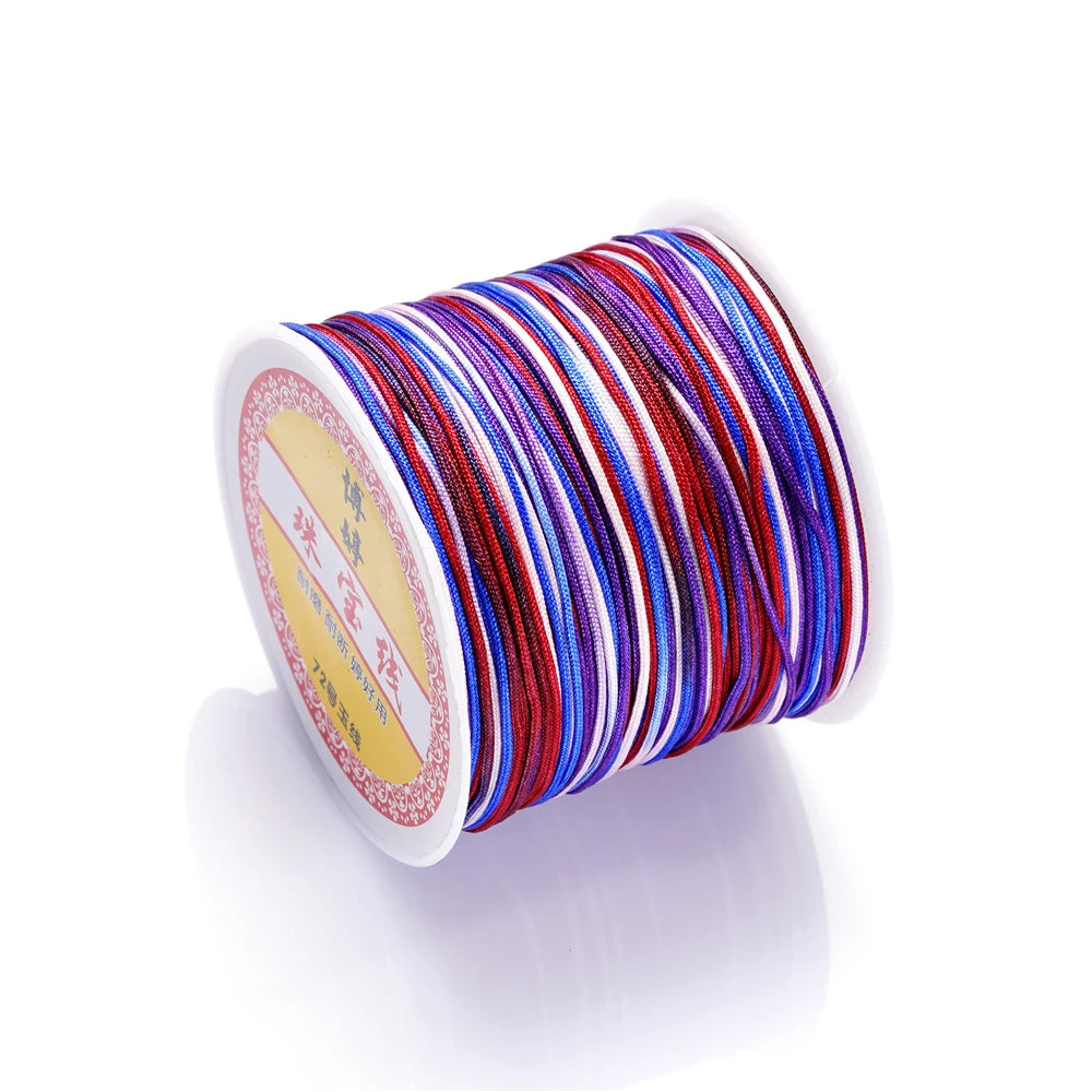 Nylon Beading Cord Chinese Knot Tassel Thread Roll DIY Jewelry Making