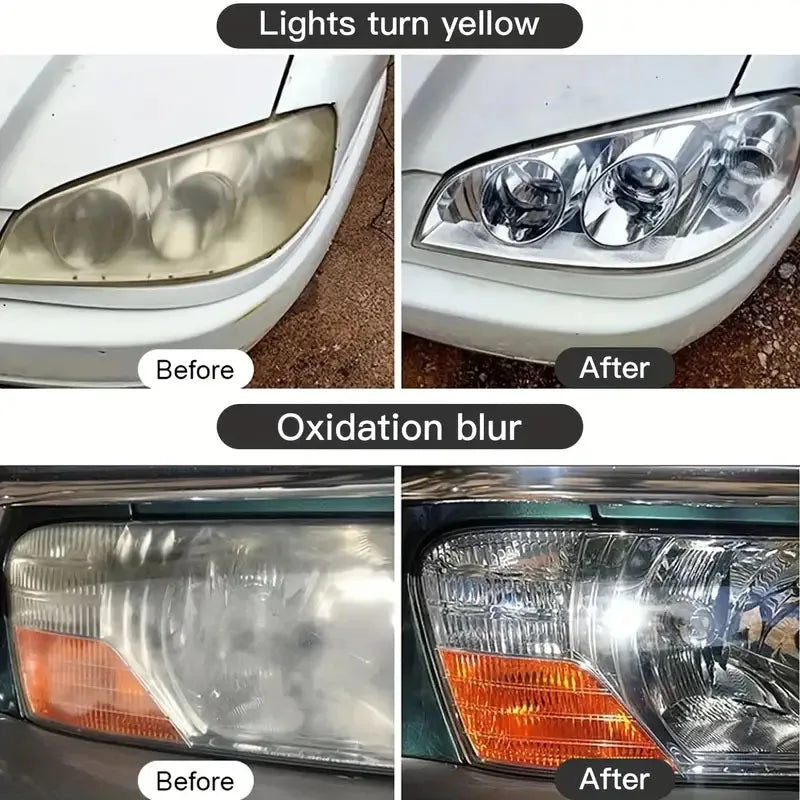 Professional Car Headlight Restoration Yellowing Premium Quality Replacement Accessory