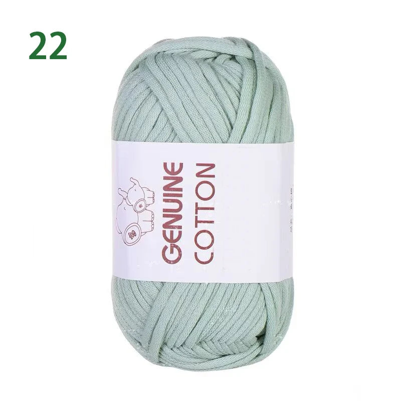 Yarn, Hollow Cord for Crochet Shoes, Scarves, Bags, Hats & Blanket Crafts