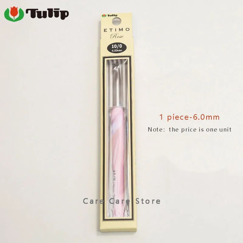 Crochet Hook, Tulip Etimo Rose for Embroidery & Handmade Needlework Crafts
