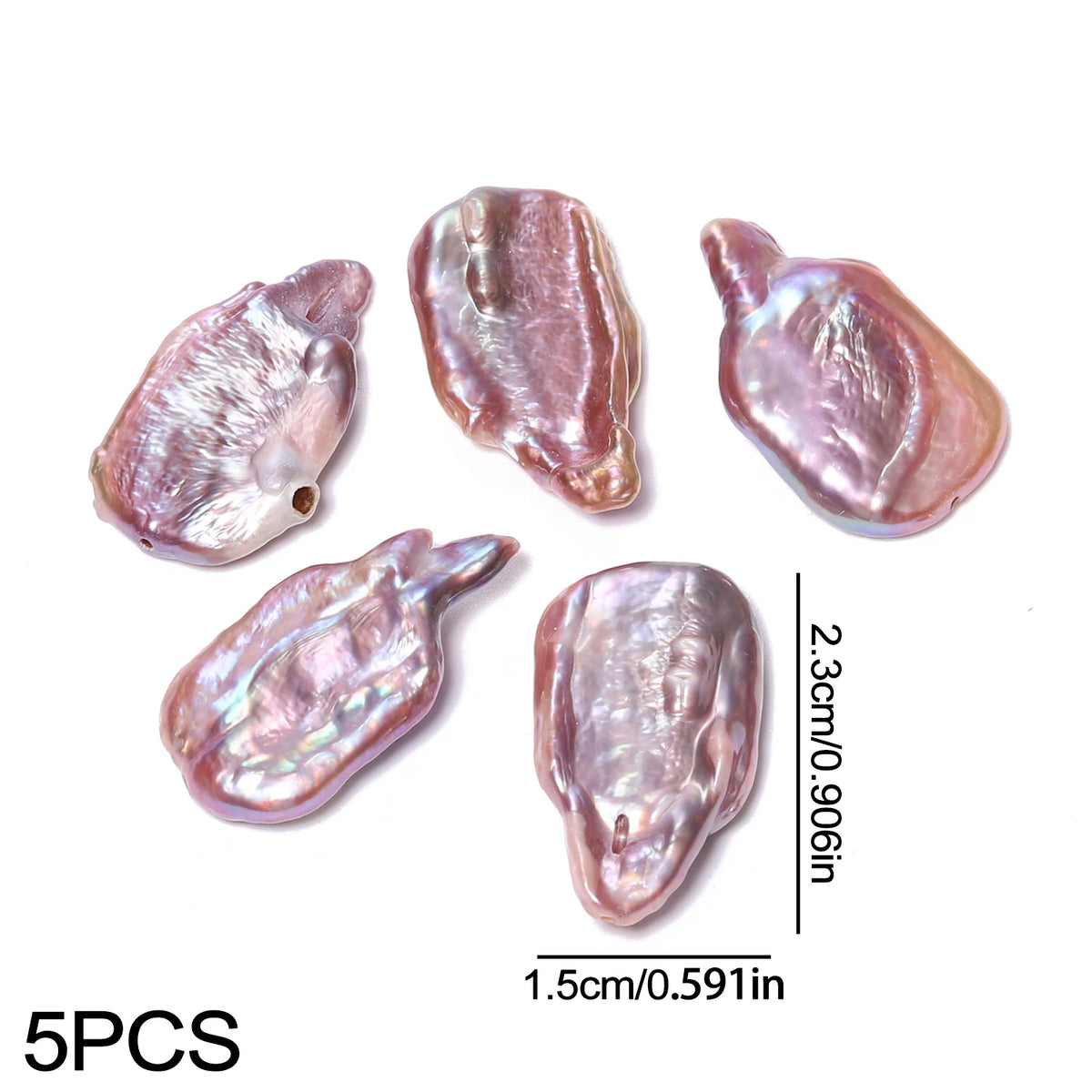 Pearl Beads Baroque-Style Irregular Mixed Shapes for DIY Jewelry Making