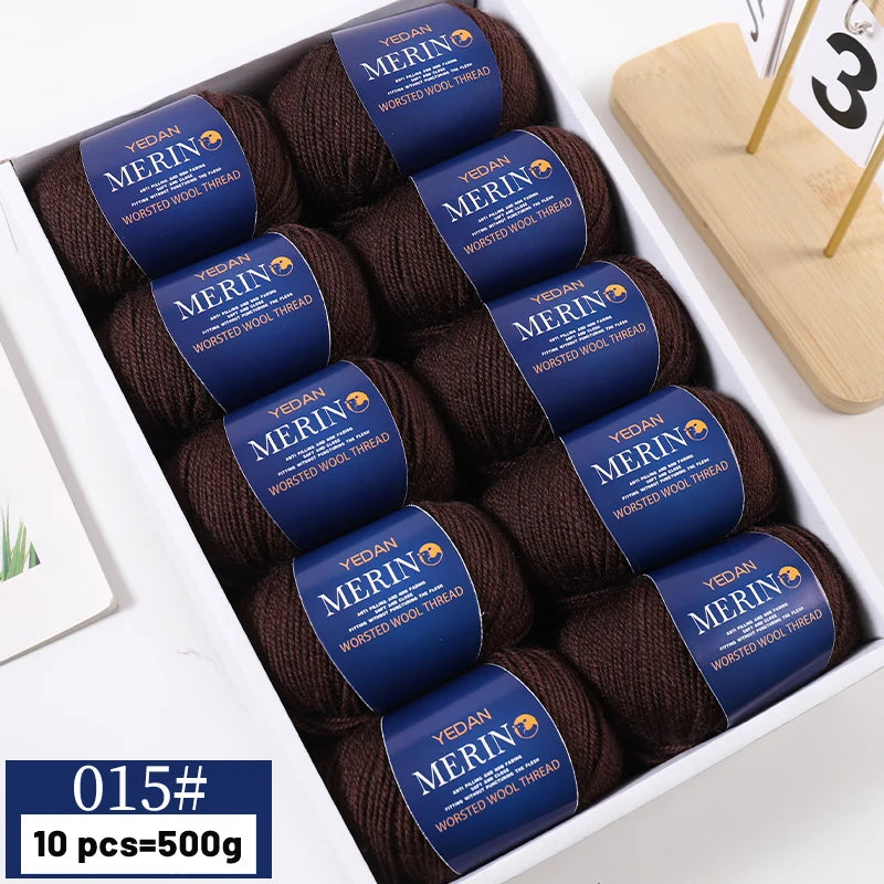 Yarn, Fine for Hand Knitting Sweaters, Scarves, Hats & Winter Accessories