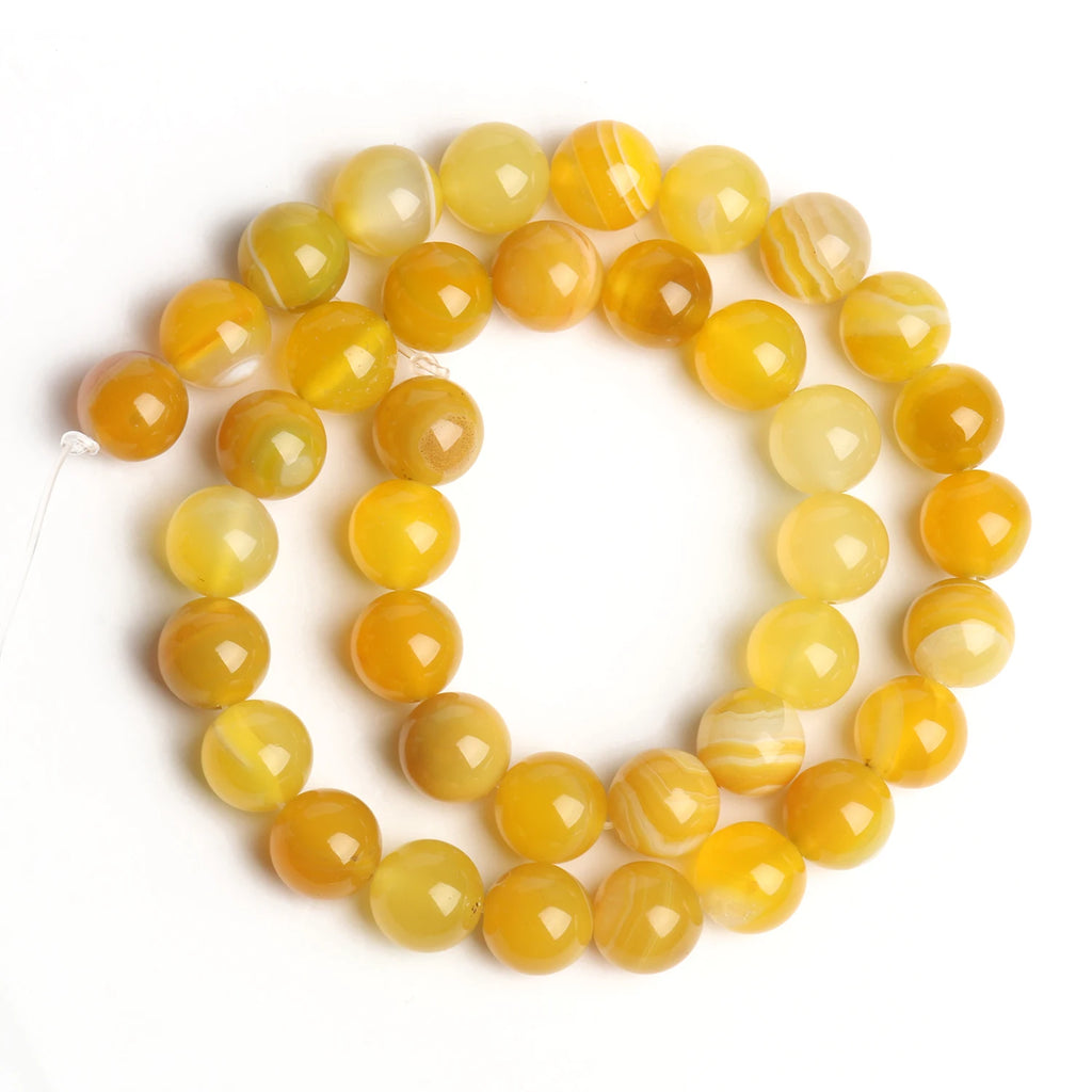 Stone Beads Round Purple Amethyst-Style for DIY Jewelry Making Bracelet Supplies