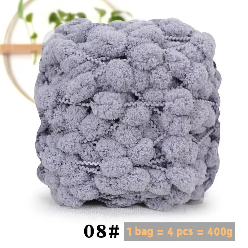 Yarn, Textured for Throw Blankets, Cushions, Rugs & Cozy Handmade Crafts