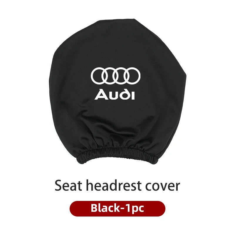 Car Headrest Cover for Audi Premium Quality Replacement Accessory