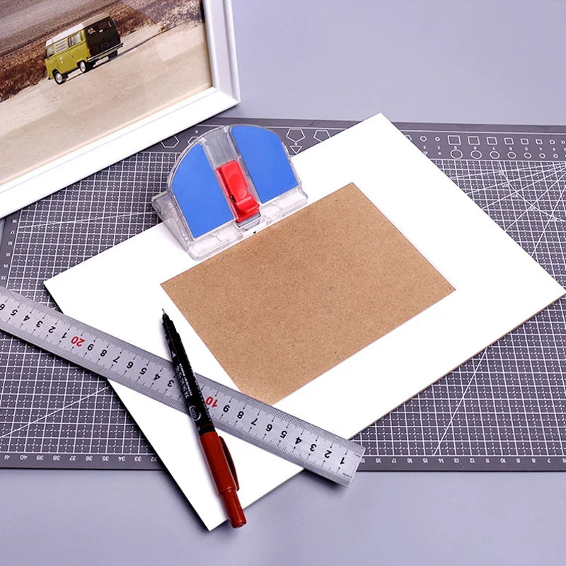 Mat Cutter for Picture Framing 45 Degree Bevel and 90 Degree Straight Cut Tool