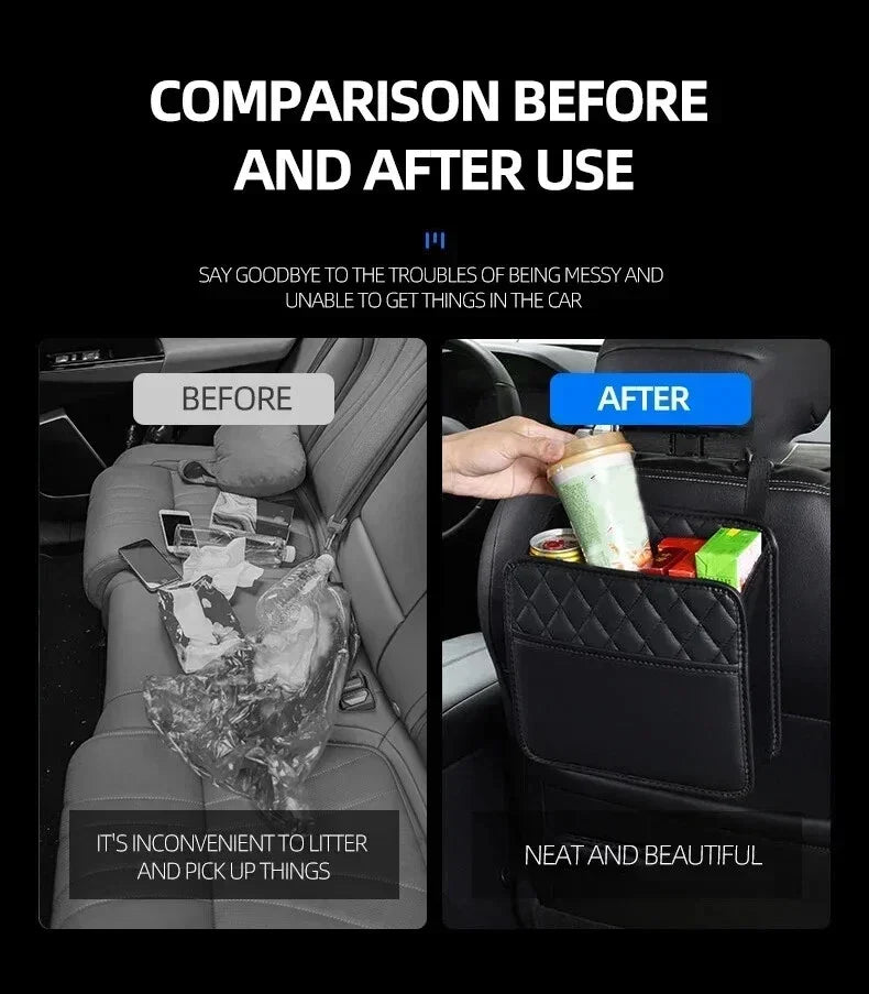 Multifunctional Car Seat Storage Bag Premium Quality Replacement Accessory