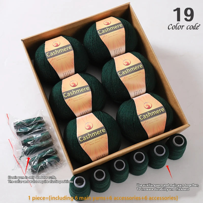 Yarn for Hand Knitting Sweaters, Scarves, Hats & Winter Layering Projects