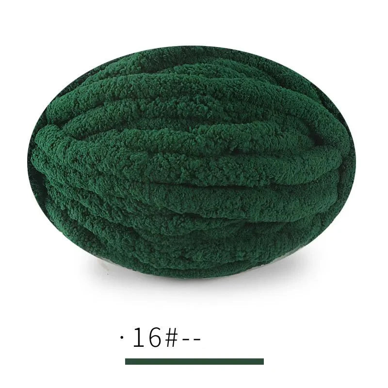 Yarn, Extra-Thick Chenille for Blankets, Cushions, Pet Beds & Cozy Crafts