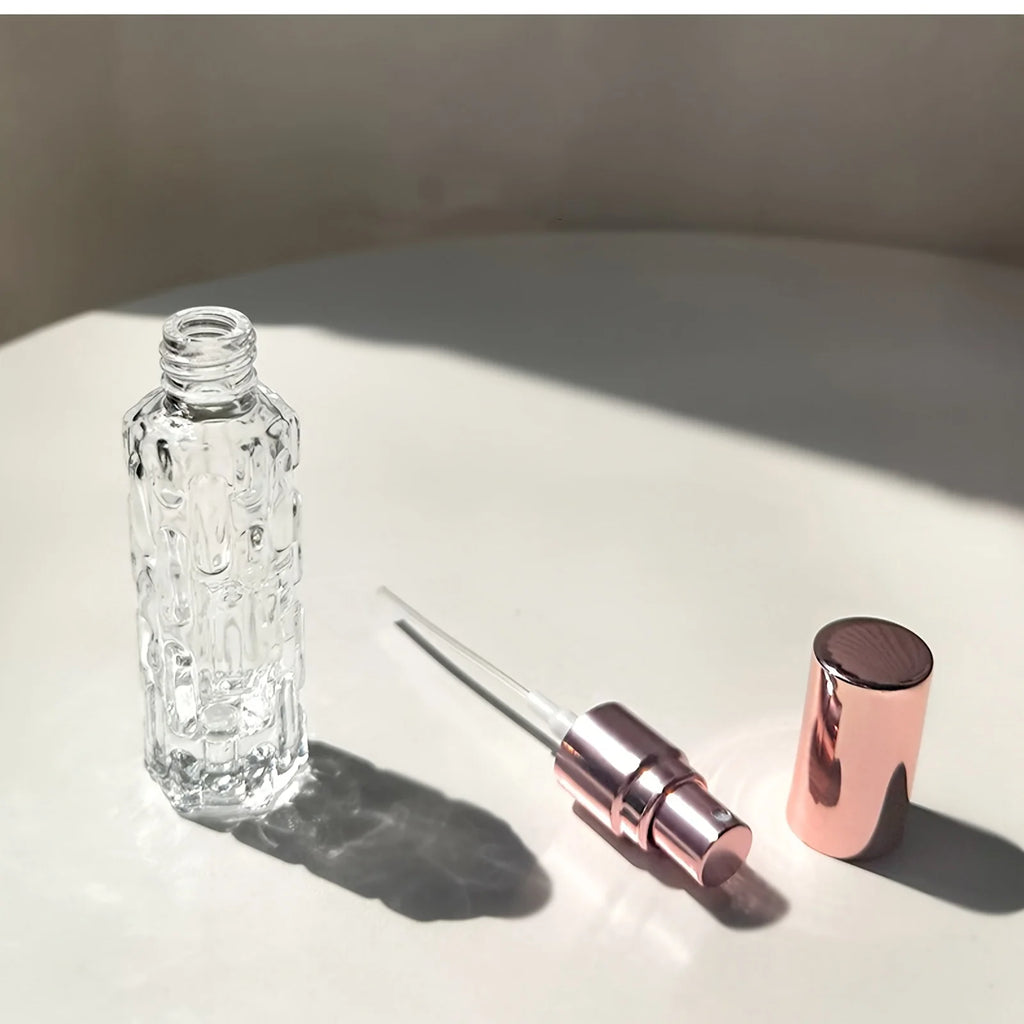 Perfume Spray Bottle Empty Glass Refillable Portable Travel Atomizer
