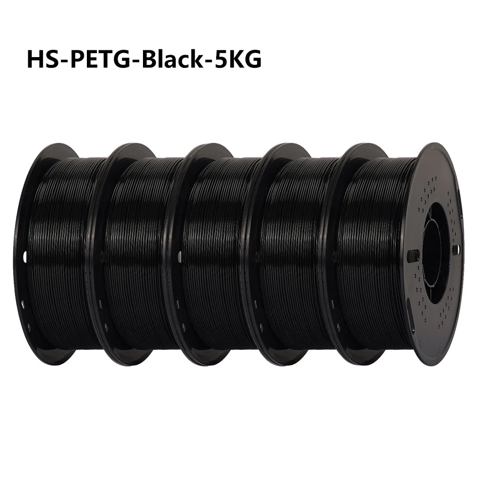 KINGROON 5/10KG Hyper PETG Filament, High Speed 3D Printer Filament,1kg/Spool (2.2lbs), 3D Printer Filament Good Toughness Non-Toxic