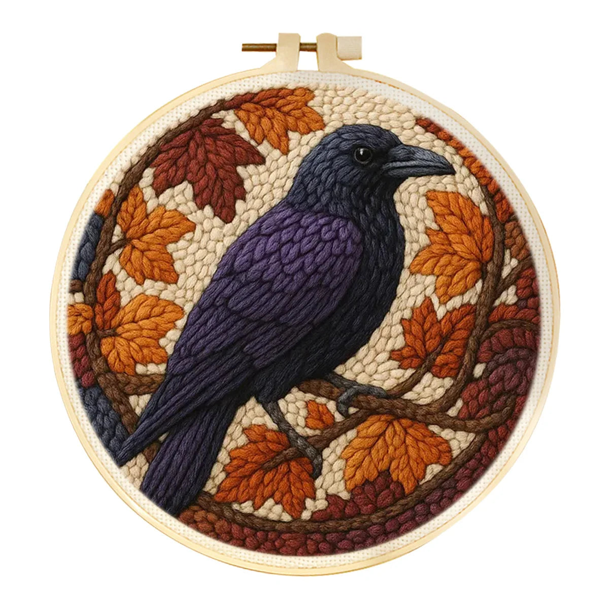 Punch Needle Kit, Hummingbird Love Design for Handmade Wall Decor & Gifts