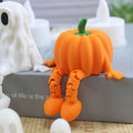 1pc Mini Pumpkin Desktop Ornament Halloween Thanksgiving Party Decoration Joint Mobile Pumpkin Cute Festival Gift Party Favors