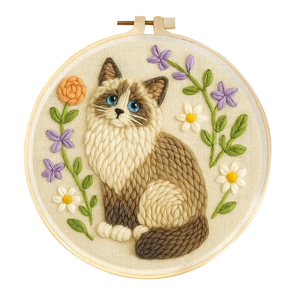 Punch Needle Kit, Scenery Designs for Beginner Embroidery & Handmade Gifts