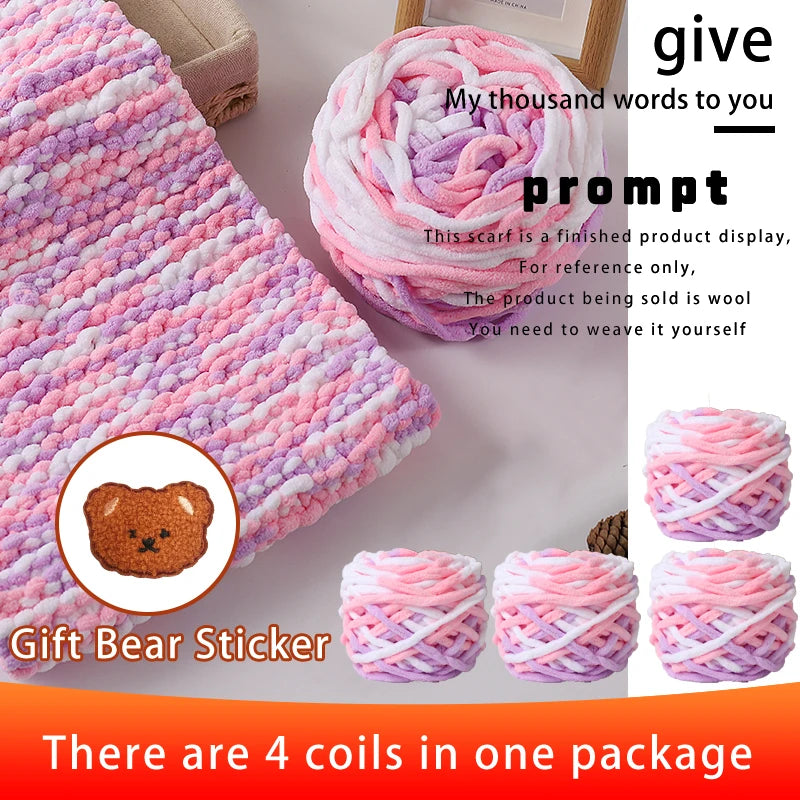 Yarn Pack for Handmade Scarves, Knitting Projects & Thoughtful Craft Gifts