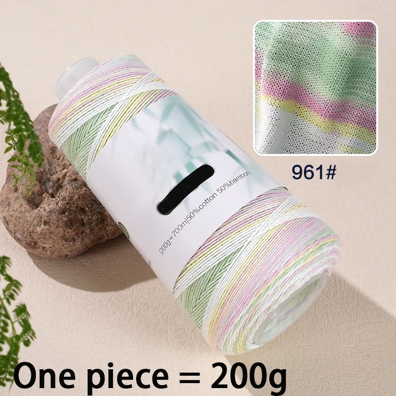 Yarn, Colorful for Hand Knitting Sweaters, Scarves & Crochet Projects