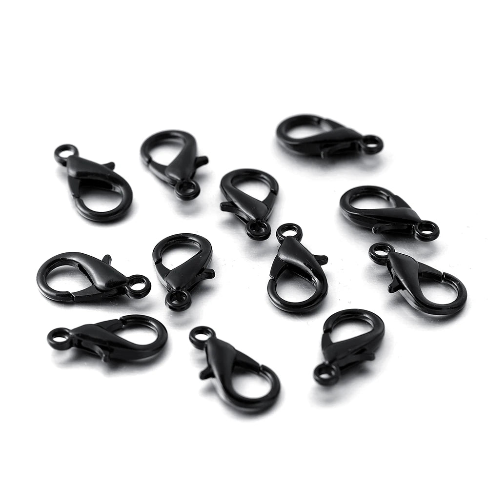 Lobster Clasps Metal Bracelet Necklace Connectors DIY Jewelry Making