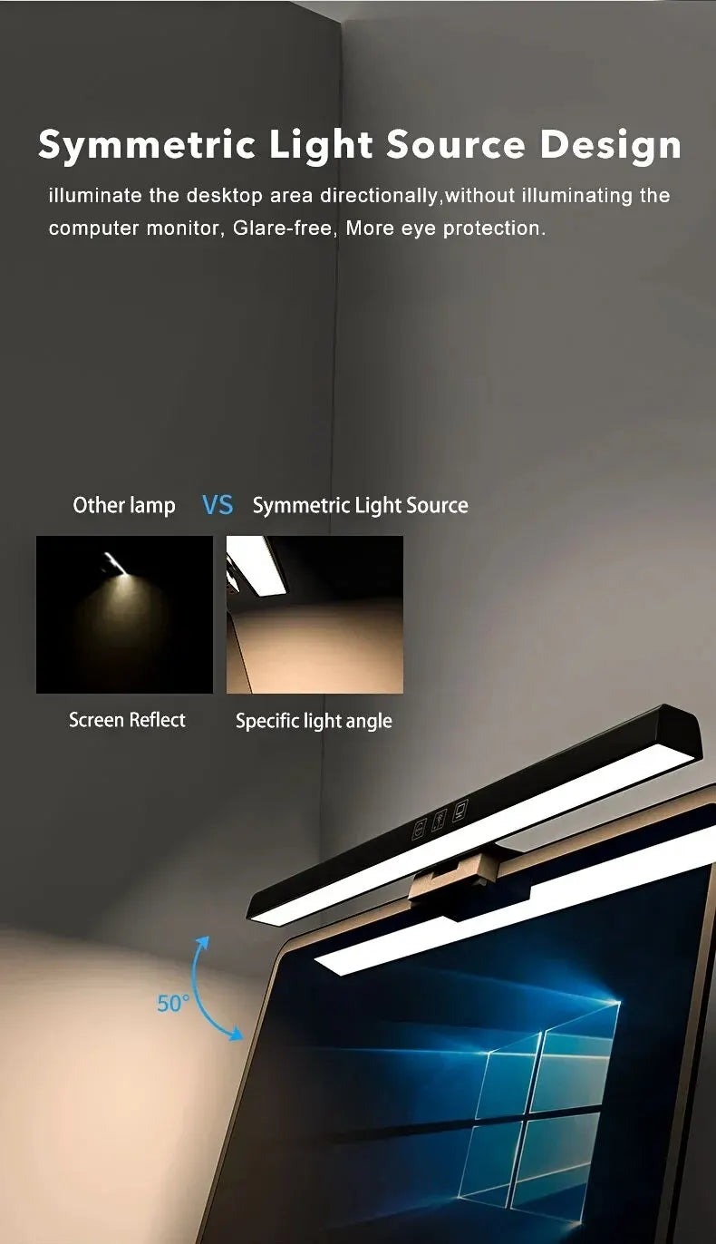 LED Desk Lamp Monitor Light LED Computer Monitor Light Bar Desk Lamp