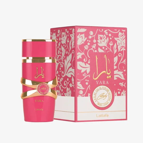 Lattafa Yara Candy Women's Eau de Parfum 3.4 oz Sweet Fruity Floral Perfume