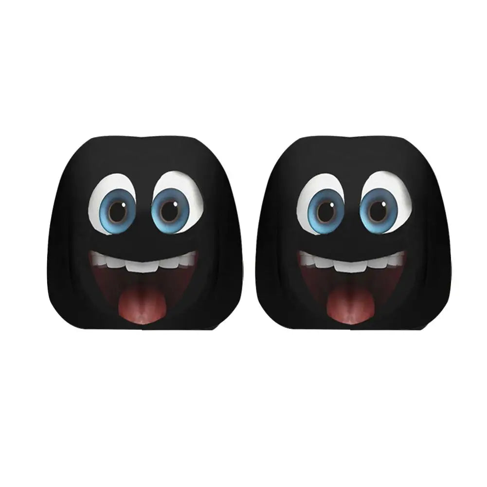 Funny Cartoon Premium Car Headrest Premium Quality Replacement Accessory